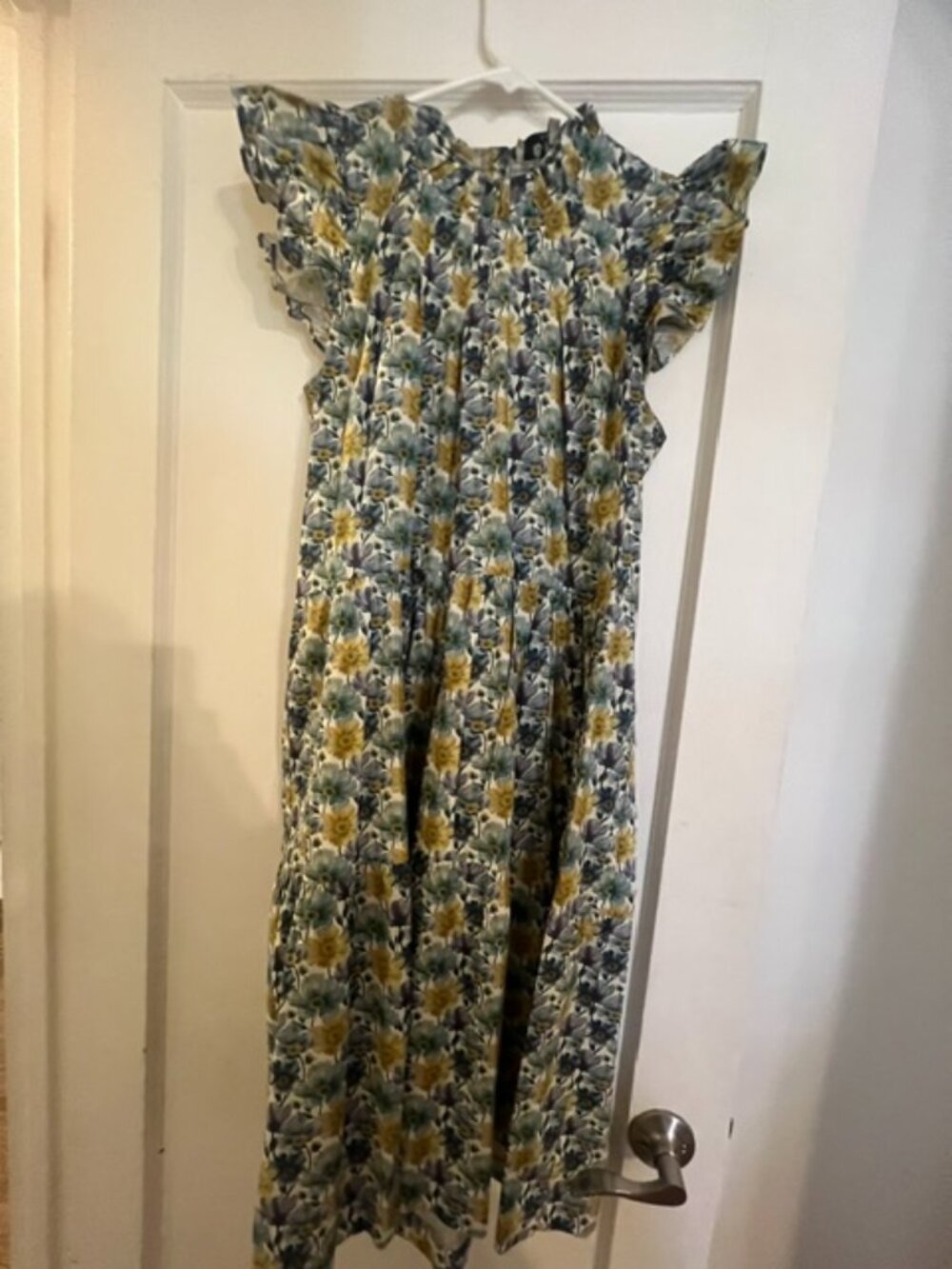 Sea NY Cotton Poplin Vintage Style Print Dress, Size 8 (runs large)